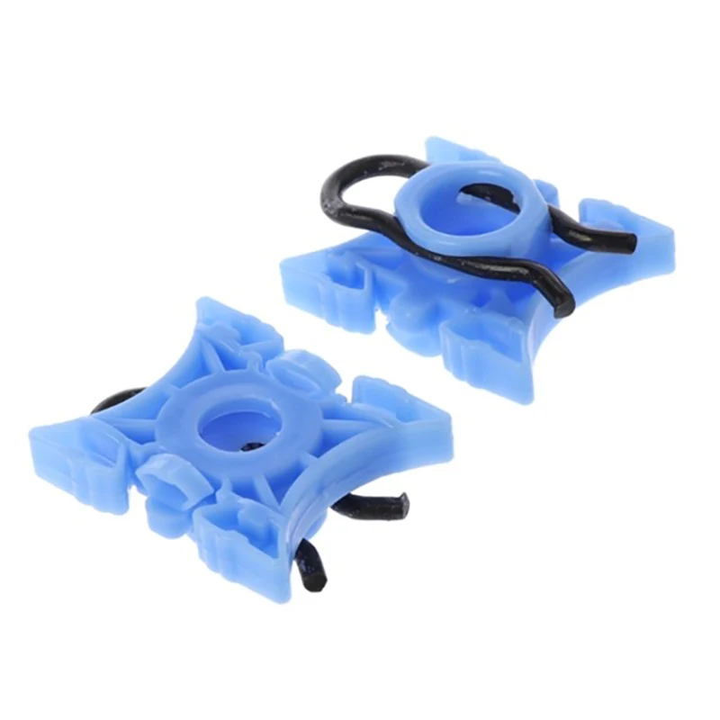 3509416 51321938884 plastic clips N49, white/blue window regulators