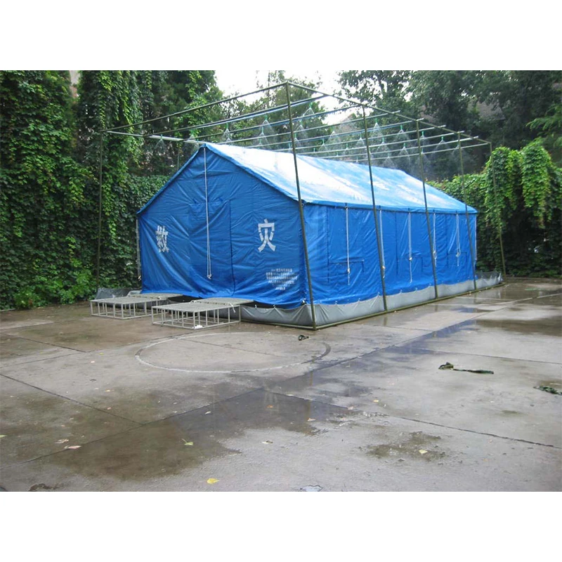 Aosener new products 60 Square meter customized logo acceptable disaster relief cotton tent