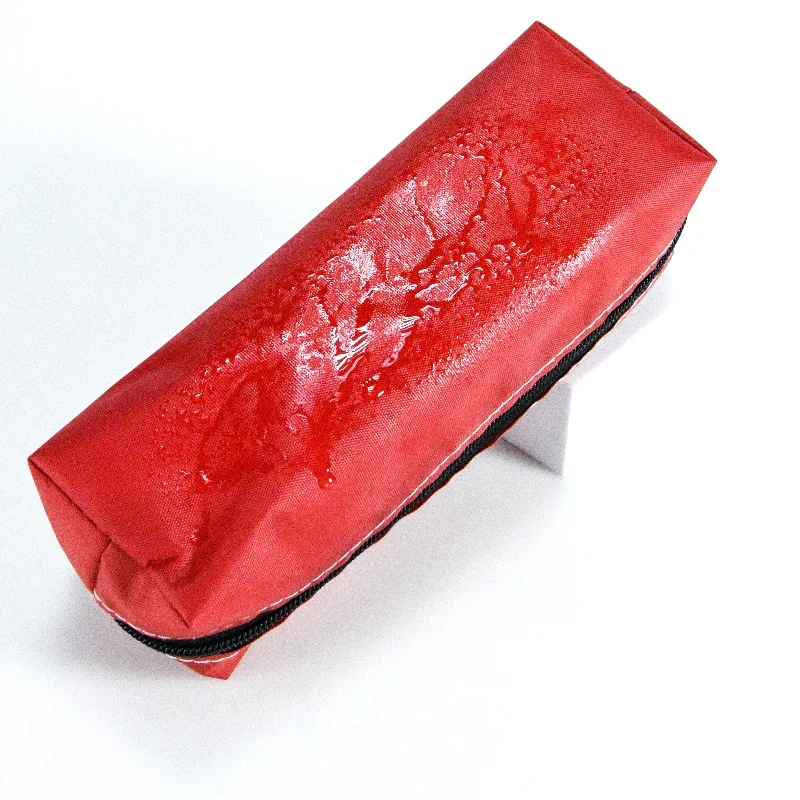 Waterproof Oxford Fabric Big Capacity Student Pupil Stationery Storage Pen Pencil Case Bag