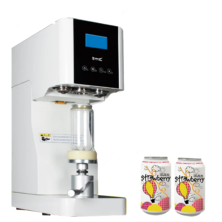 
YTK-A003 Commerical Bubble Tea Shop Use Food Canning Machine For Sale Cap Can Sealing Machine 
