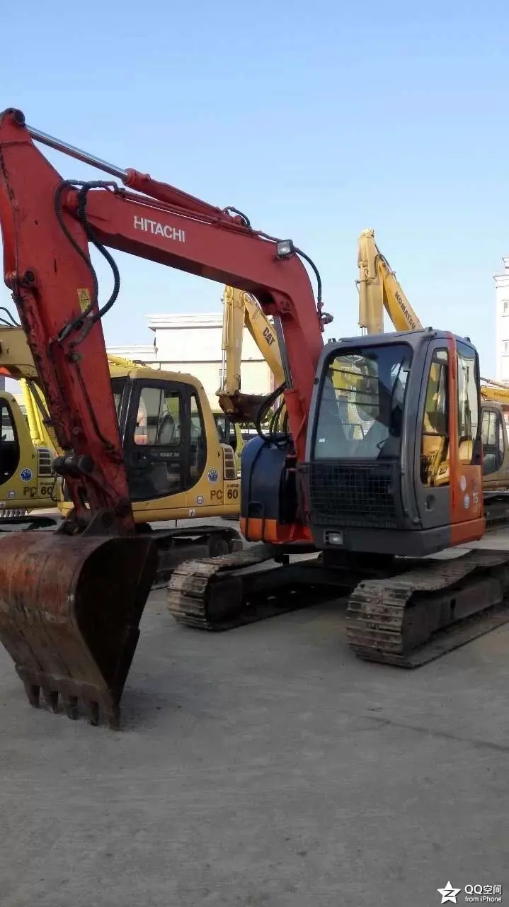 Экскаваторы Hitachi ZX75 подержанные японские экскаваторы EX гидравлические Гусеничные по низкой цене