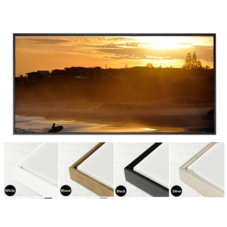 Modern Interior Decorative Wall Art Custom Size Canvas Painting with Beautiful Landscape Natural Scenery Watercolor Print