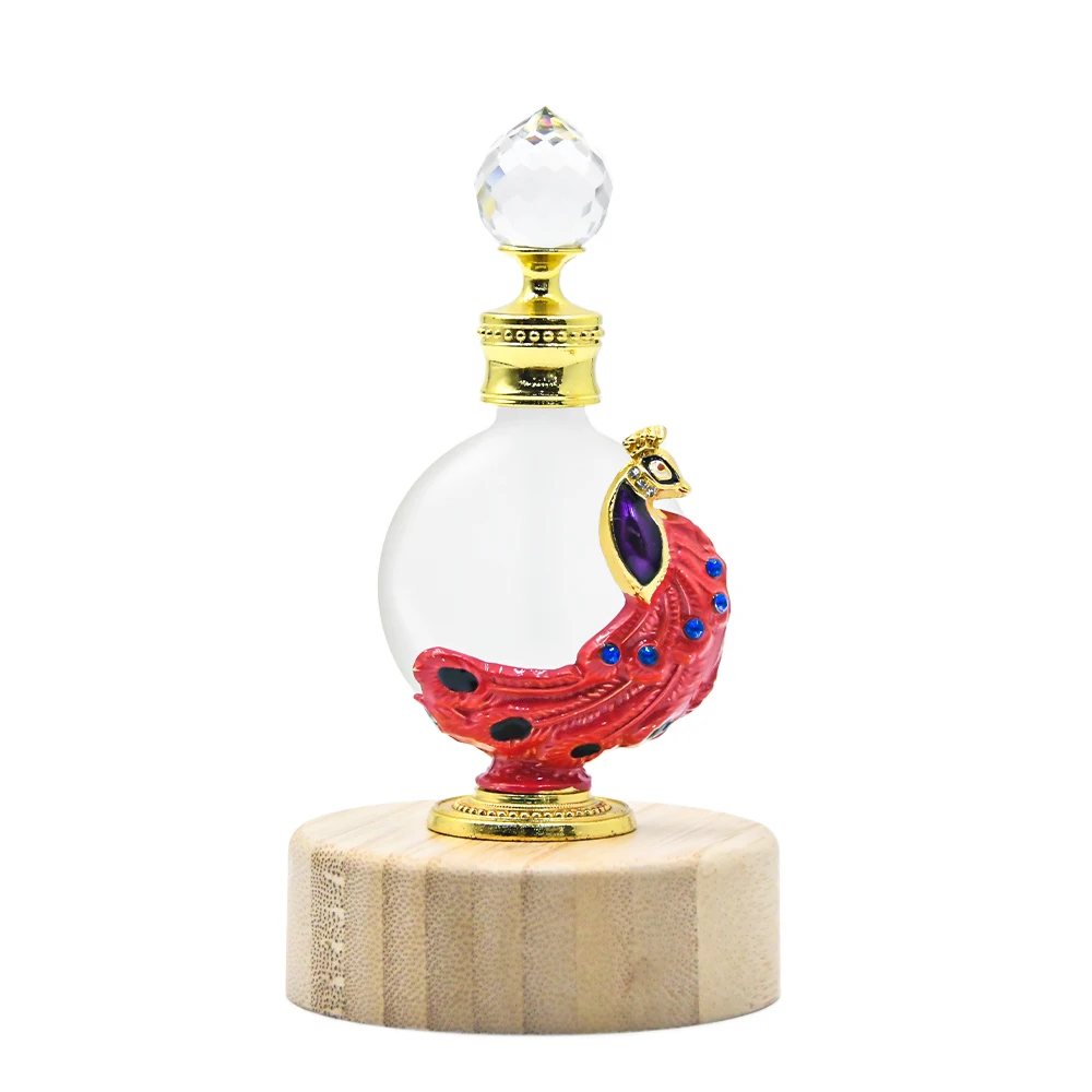 Enamel color 10ml craft perfume essential oil empty sub bottled senior Glass rod cosmetics perfume bottle
