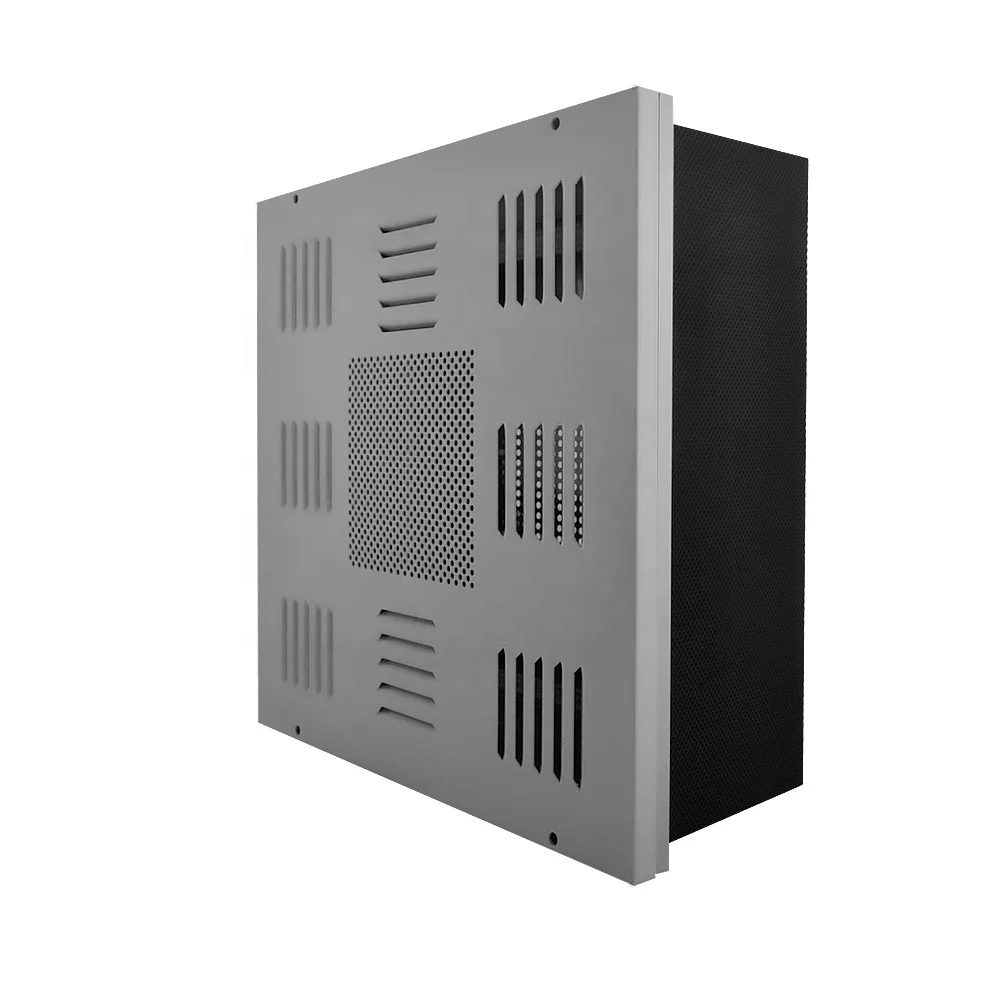 Stainless Steel Gel Seal Ceiling HEPA Module Aluminum frame Easy-to-Operate for Cleanroom Hotels Food & beverage factory