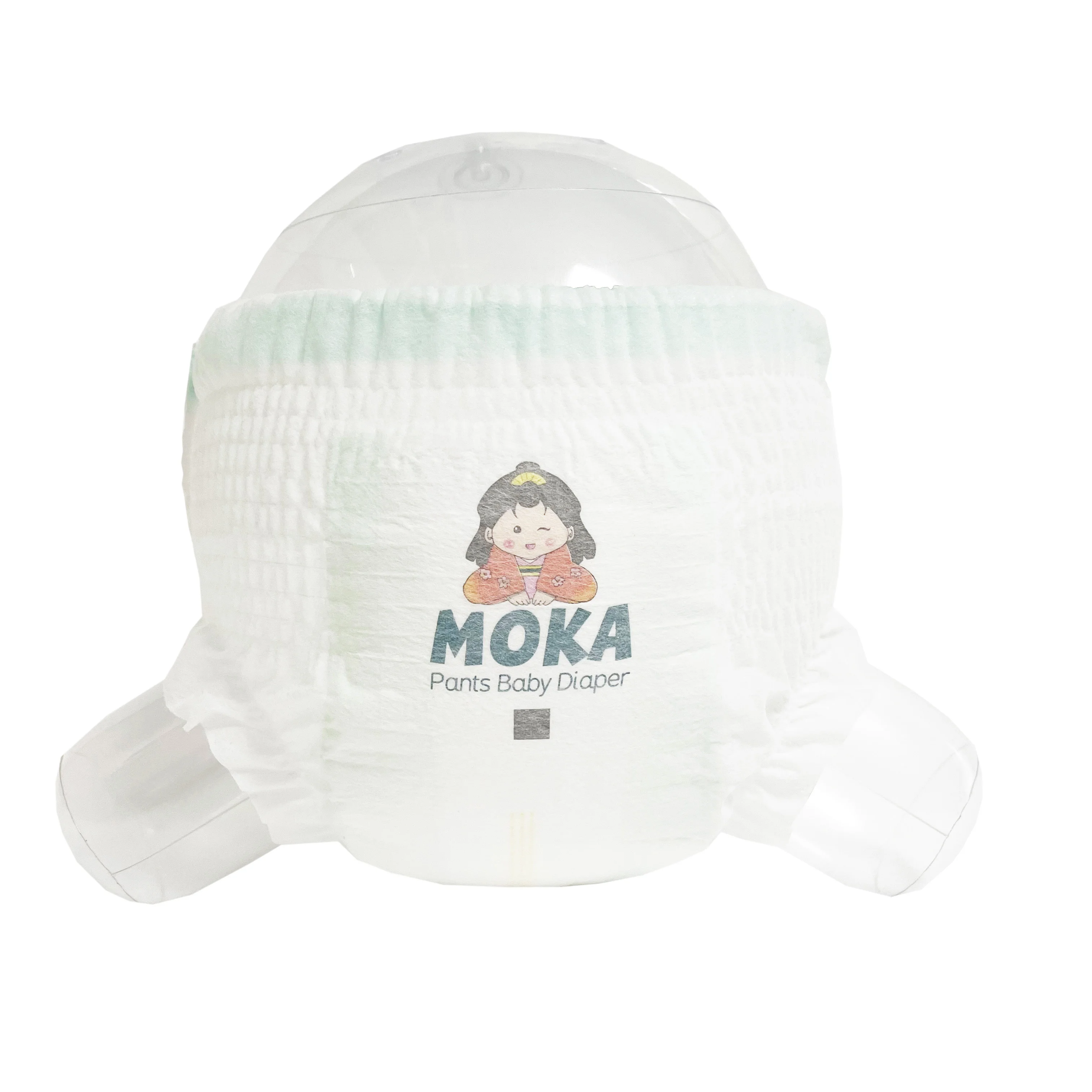 OEM Disposable Baby Product With Wetness Indicator Best Quality Popular Designed High-endanitary Baby Diaper Pants