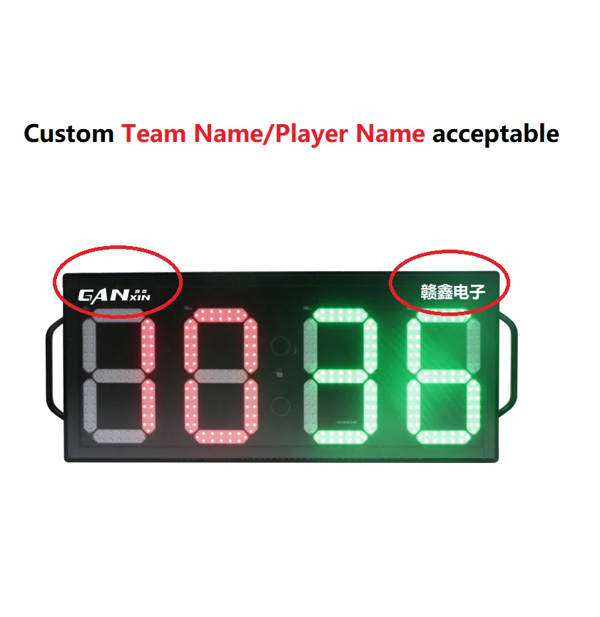 Professional Australian Rules Football Substitution Board Single Sided Display LED Electronic Digital Soccer Player Change Board
