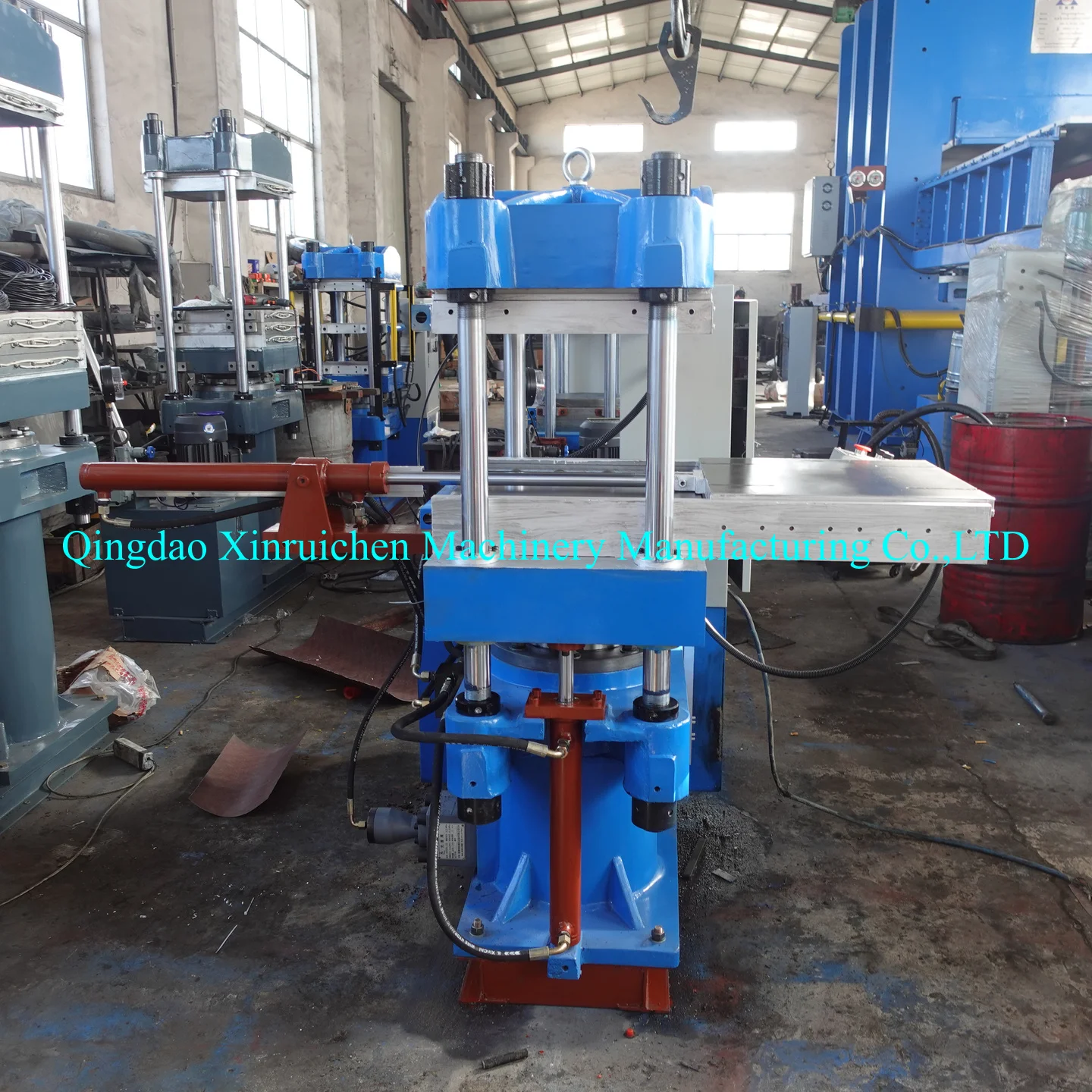 Plate vulcanizing press with Rubber Gasket/fast speed mold opening and closing Sulfur machine/waste rubber making machine
