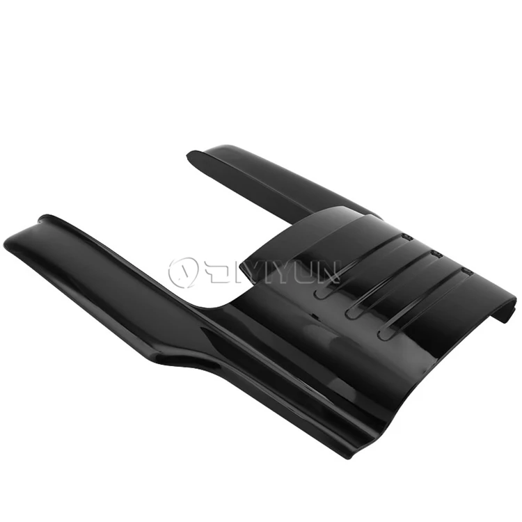 Motorcycle Black Stretched Rear Fender Mudguard Extension For Harley Touring road King glide street 1996-2008