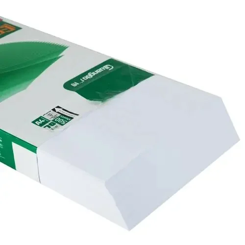 Wholesale Wood Pulp Printing Paper White A4 Size 500 Sheets 70 75 80 Gsm Copy A4 Paper