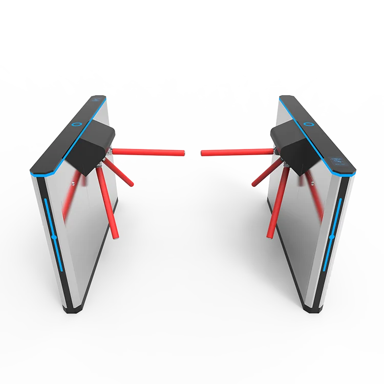 QR code facial machine system tripod turnstile gate 3 arm drop arm turnstile