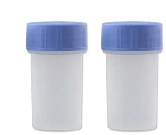 50ml Plastic Lab Food Aloe Empty cosmetic medical Pharmaceutical bottles Cap Dual layer Medicine Pill Capsule Jar Container 0525