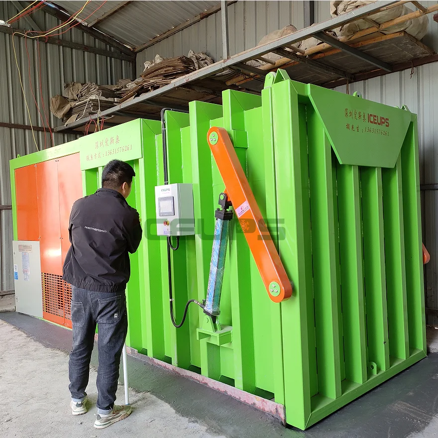 ICEUPS  2  pallet Vacuum cooler for fruits and vegetables