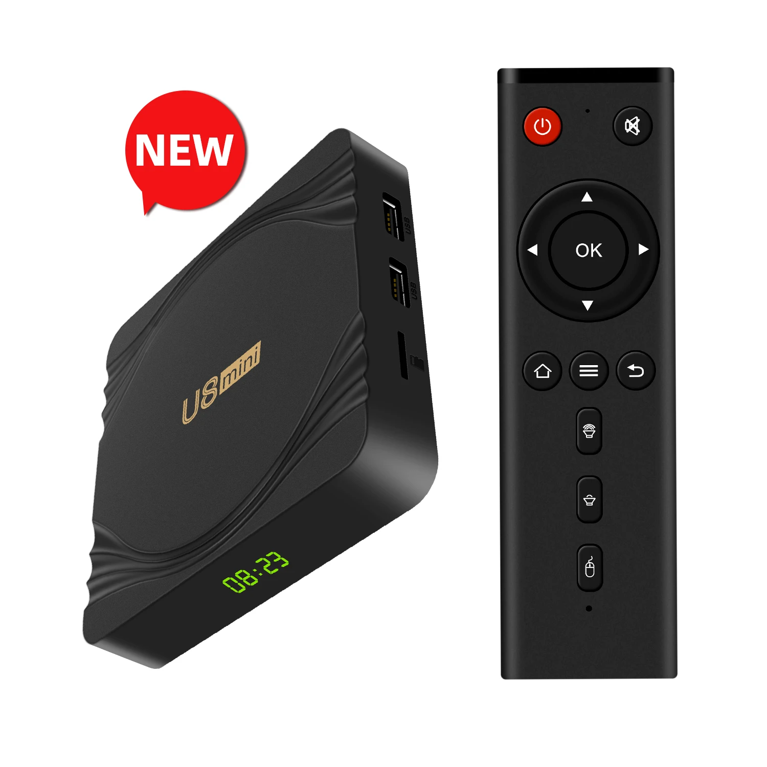  ТВ-приставка на android 2020 S905W чипсет Модель U8 Смарт 4K 1080P 5 0G Wi-Fi BT 4