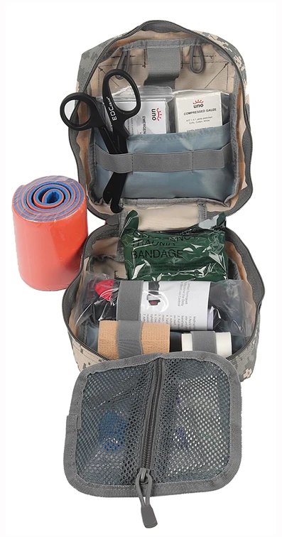 Hot Selling Tactical Molle Pouch Outdoor Hiking First Aid Kit Emergency Survival First Aid Kit Bag