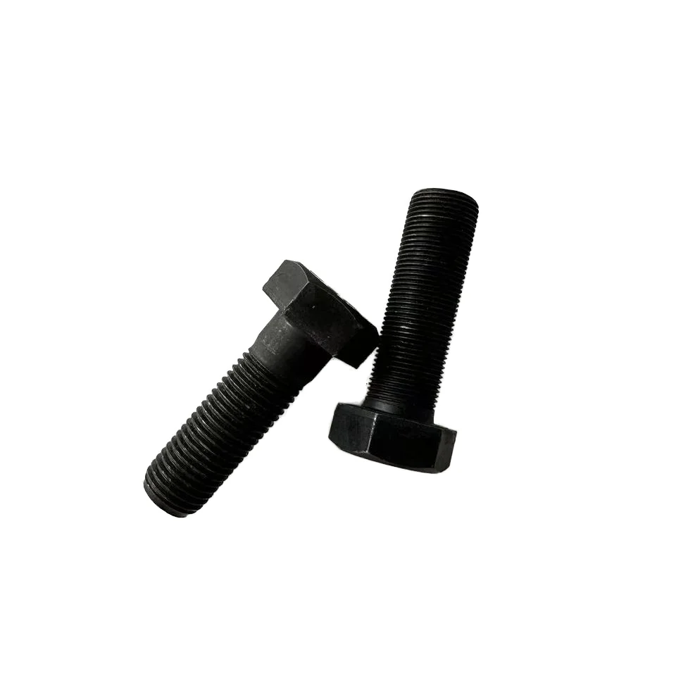 Grade 8.8 High-Strength Black Complete Collection Hexagon Bolt with Full-tooth Half-tooth Extended M6- M42