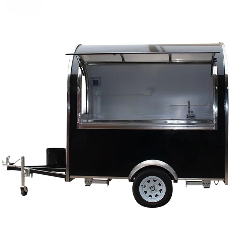JX-FR220B Hot selling custom made churros food trailer australia standard