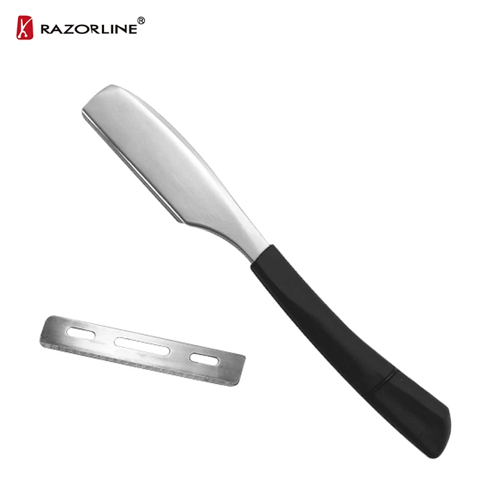 New fashion safety cut-throat facial razor stainless steel