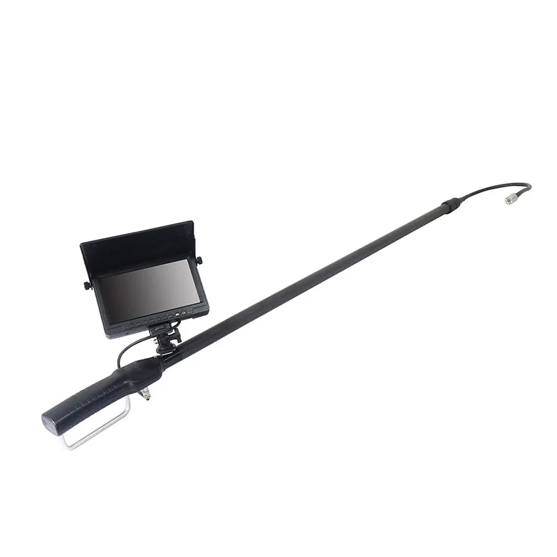 WOPSON Professional Handheld Video CCTV Sewer Drain Camera Inspection Manufacturer Telescopic Pole Inspection Camera 7 Inch CCD