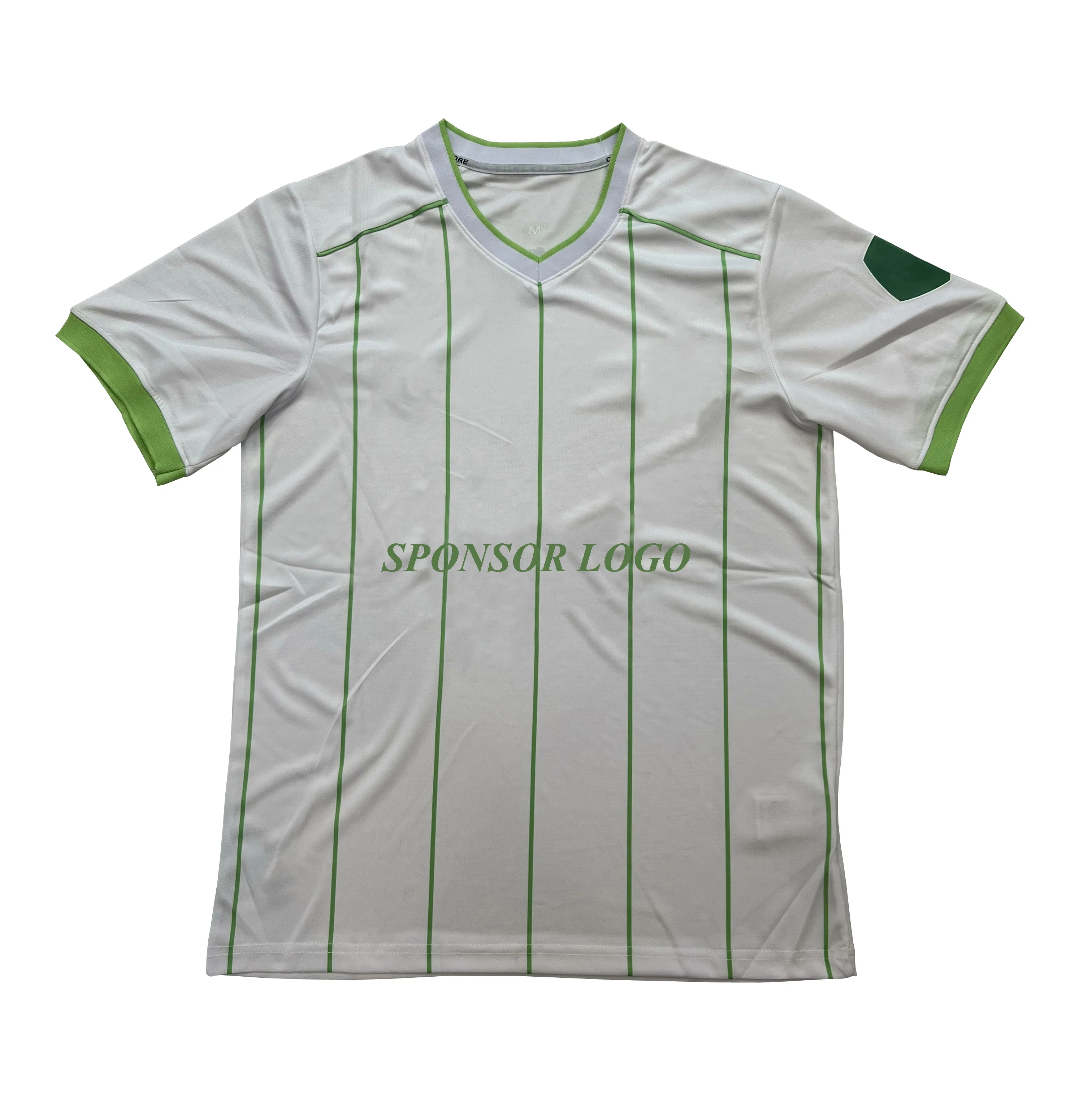 100% polyester OEM your own design football shirts quick fit soccer jersey