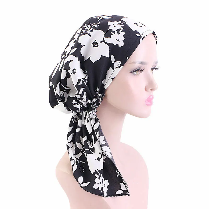 Western Style Braided Headband Hat Hair Cotton Scarf Hat Musulman Turban