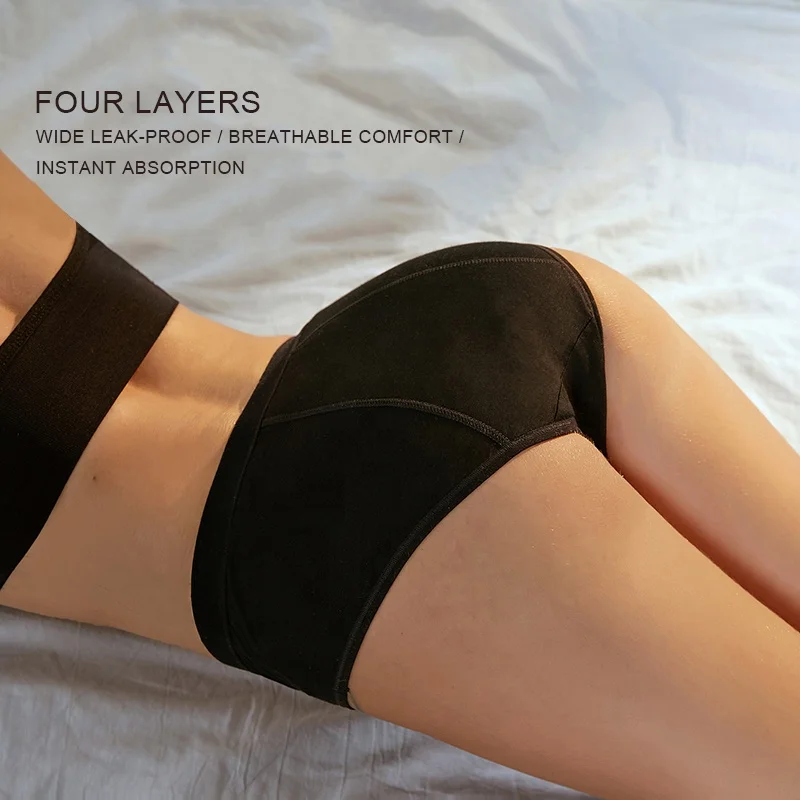 High Quality Stretchy Women Menstrual Period Sanitary Panties