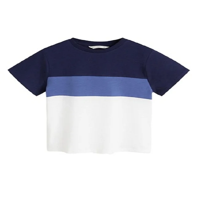 Kids Clothes Casual Kids T shirt Customized Fabric Plain clothes For Boys