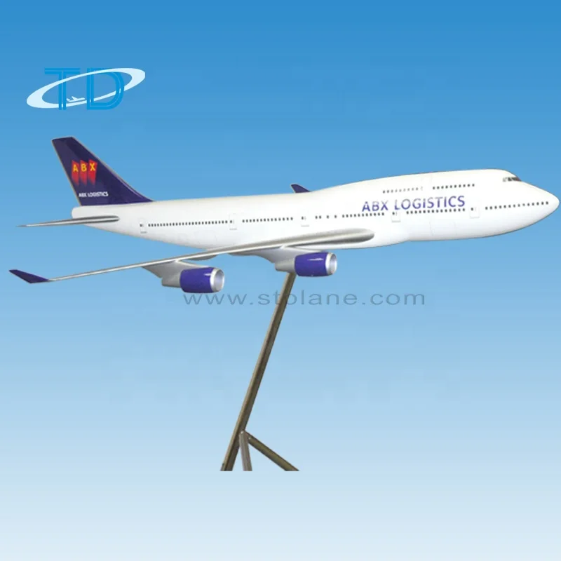 ABX Logistics B747-400 1/60 120cm Cargo Airplne Models