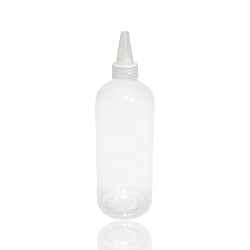 30ml 50ml 60ml 80ml 100ml 120ml 150ml 200ml 250ml 300ml 400ml pointed mouth lotion empty bottle transparent plastic squeeze