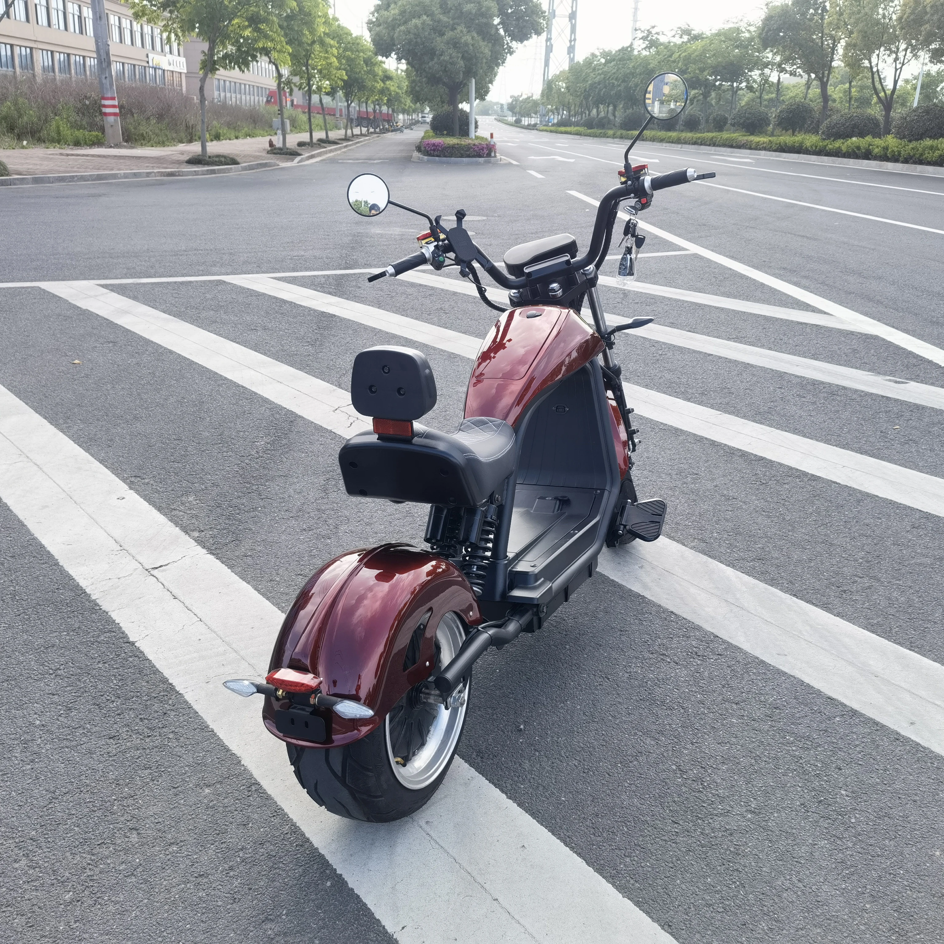 Электрический мотоцикл Citycoco с сиденьем 2000 Вт 3000 60 в
