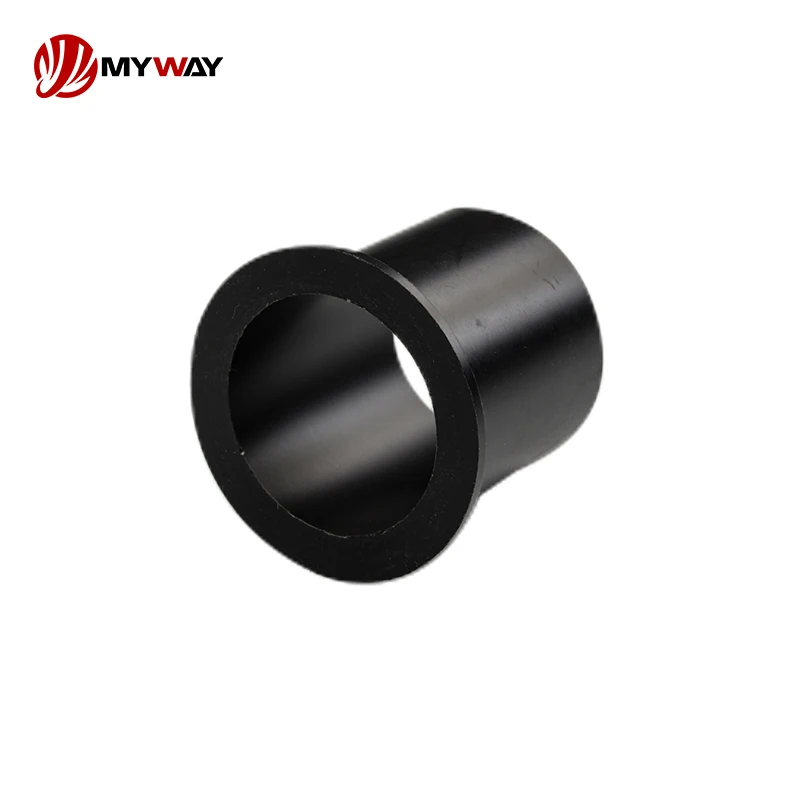 Wear-Resistant Bearing Sleeve Plastic Sliding Flange Bush Sleeves Nylon Plastic Spacer Bushing