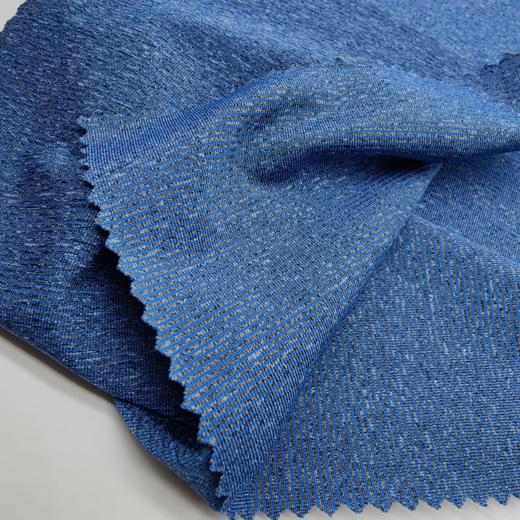 Quality Dry Fit Sport Shirts Viscose Polyester Rayon Spandex Knit Single Jersey Fabric Sportwear/Underwear Fabric