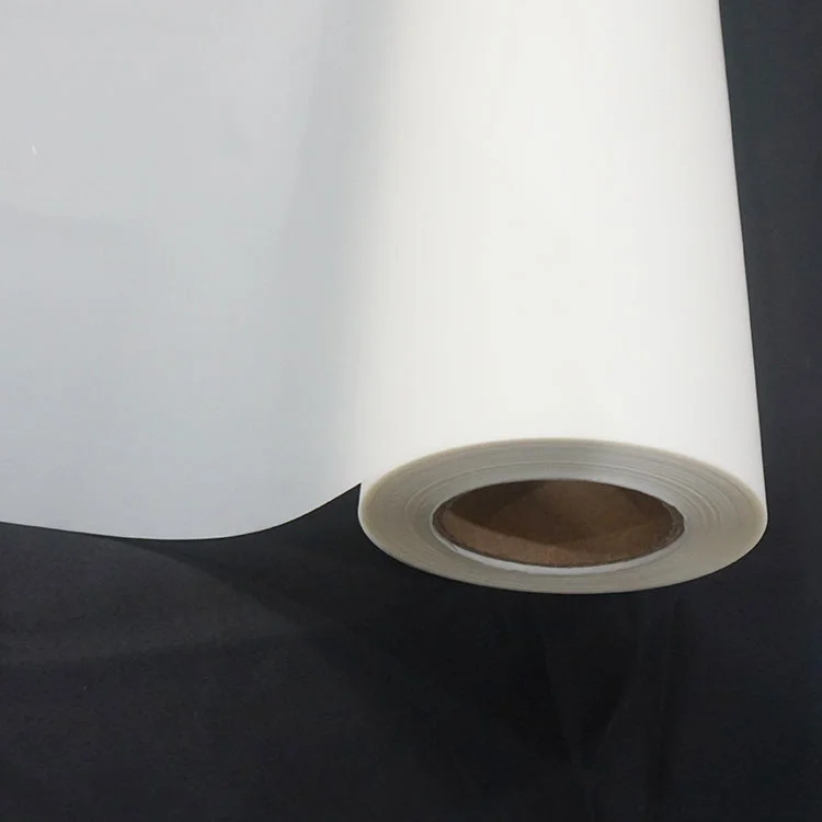 Guangzhou Qijun Dtf Hot Peel Film Roll T-shirt Digital Heat Transfer Dtf Pet Film Roll