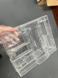 New Arrival SNES replacement shell SNES transparency case SNES transparency house