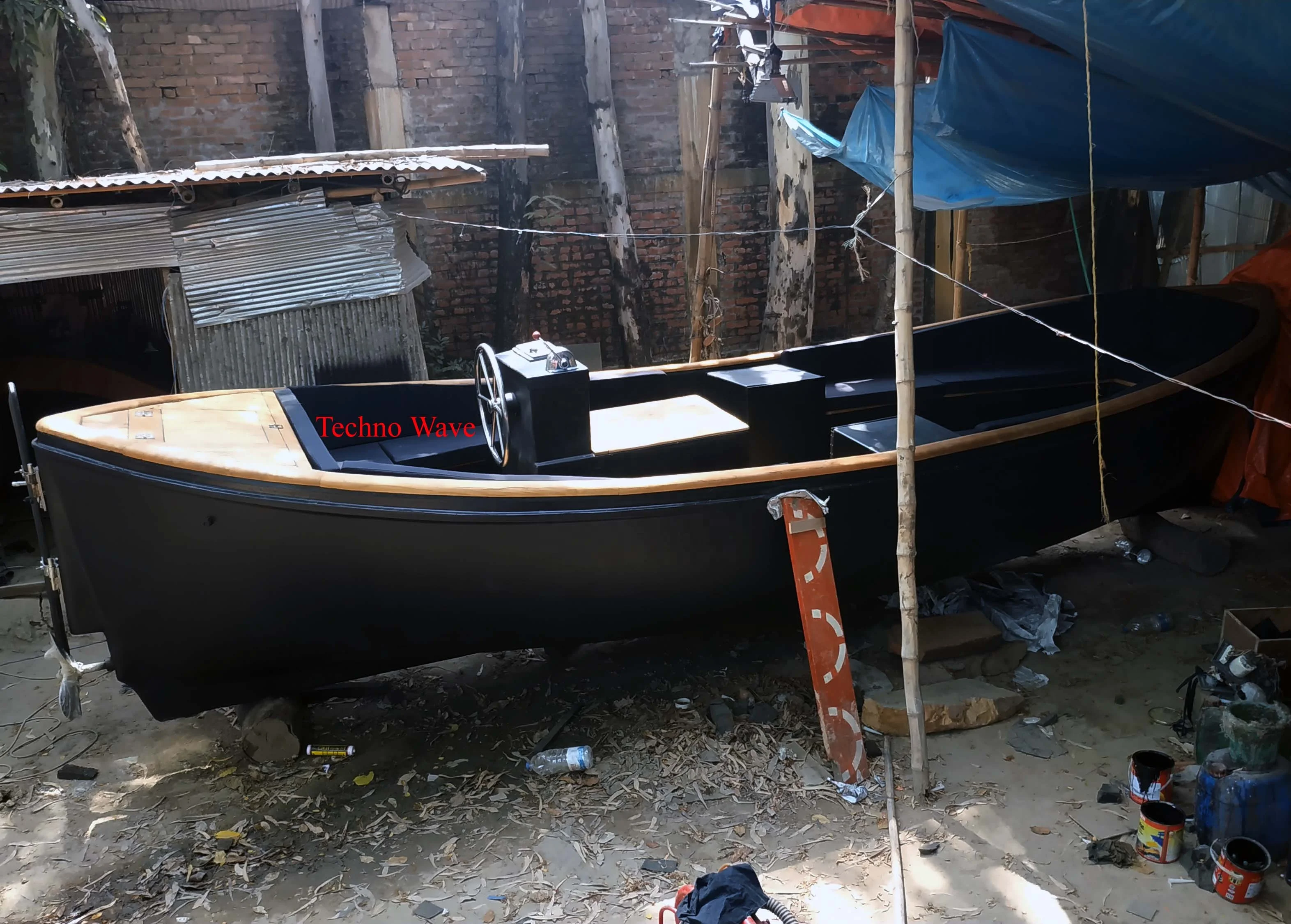 
Sloep High Quality Teak wooden design luxury boat 