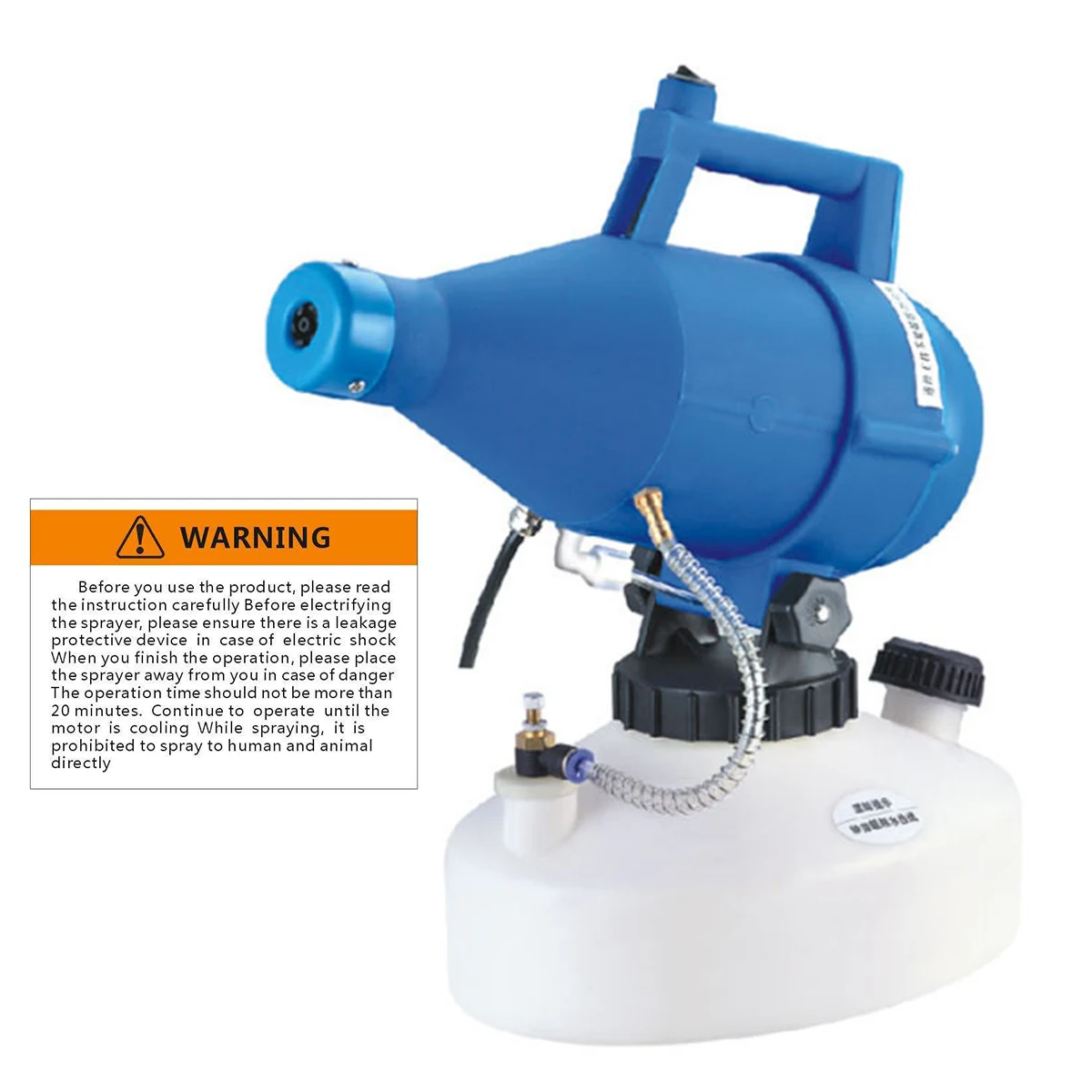 China Spray Machine  4.5L 1200W  Mini Water Mini fog machine ULV  fogger portable  electric hospital disinfection sprayer