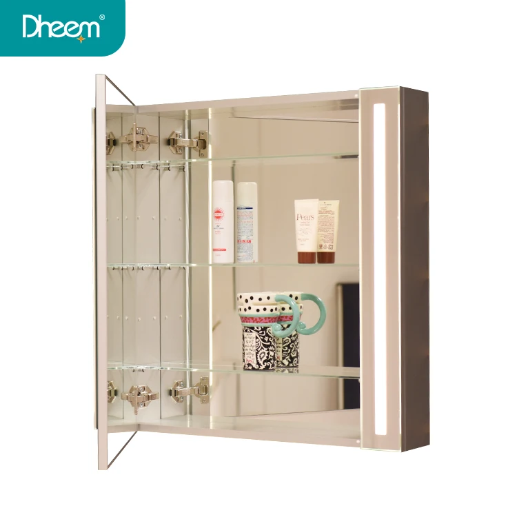 Самые продаваемые Шкафы для туалетного столика Настенный комплект раковины и зеркал шкафы ванной комнаты