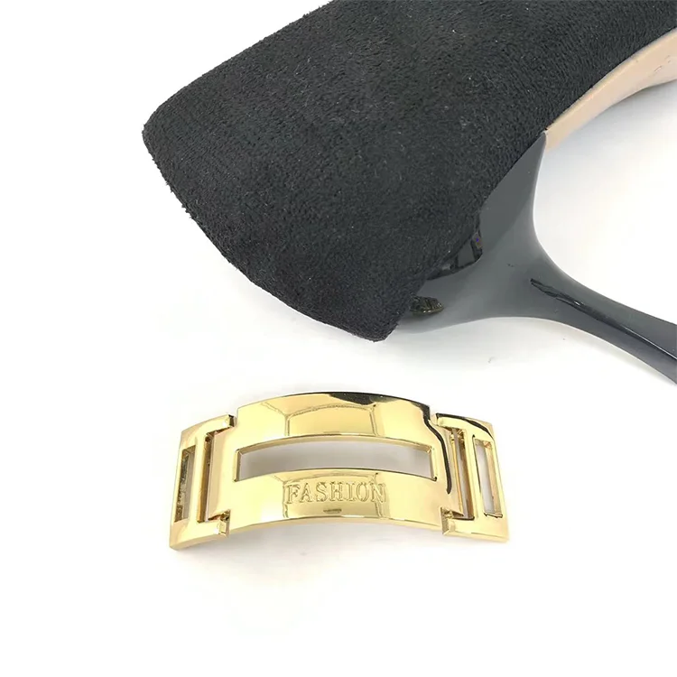 Оптовая продажа с фабрики, Золотая модная Пряжка для обуви из цинкового сплава, Женский декоративный зажим для обуви на заказ