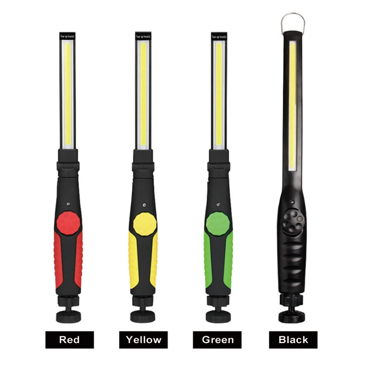 Outdoor portable working flashlight torch USB rechargeable working lights LED work light magnetic cob lam
