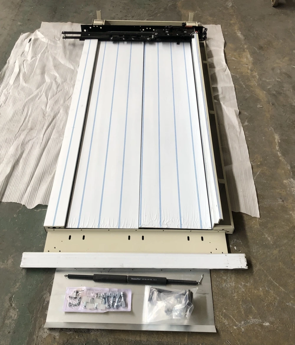 Zowee 700mm Side Opening Stainless Steel Elevator landing Door 304 st.st. sel-com type for Passenger lift