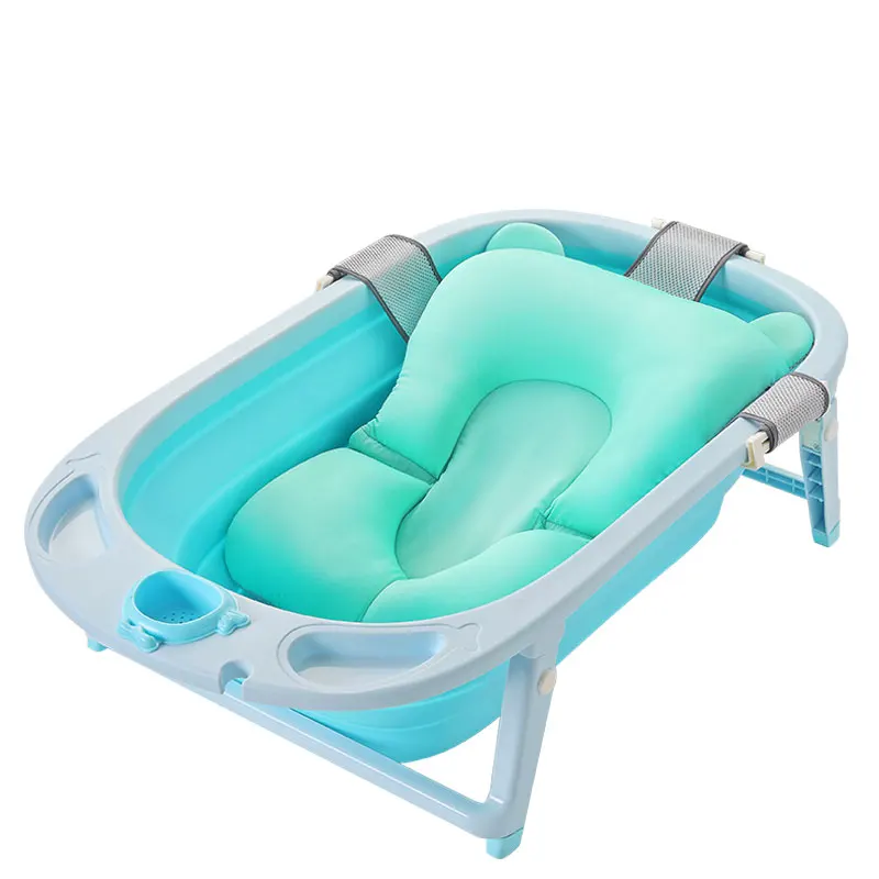 Хорошая и недорогая портативная Пластиковая Складная Ванна из ПП ТПЭ для новорожденных