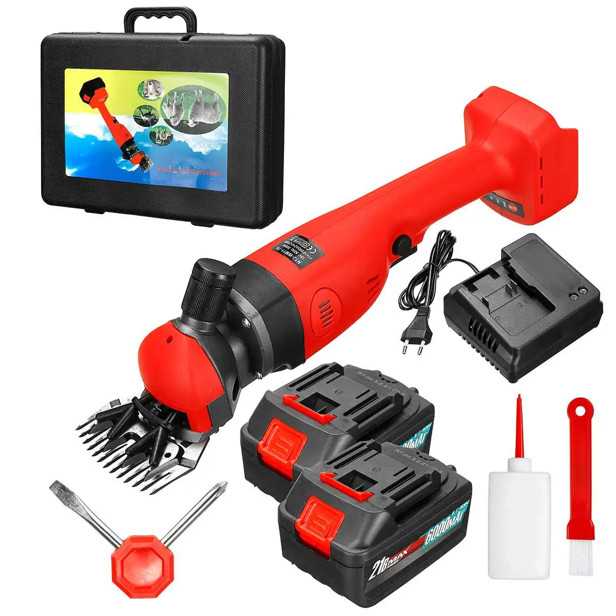 GMO5-76 беспроводной высокой мощности шерсти ножницы литиевая батарея Зарядка практические шерсть Электрический фейдер прямые продажи с