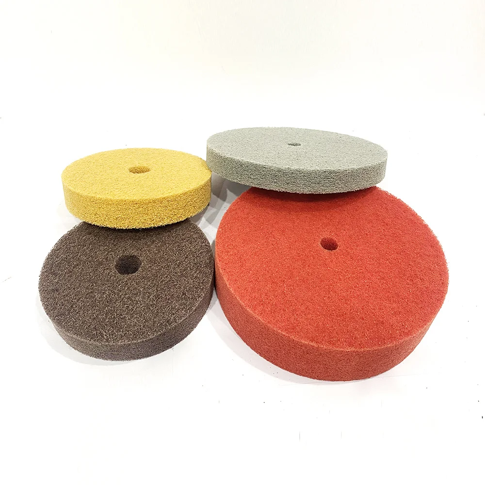 Non Woven Abrasive Polishing Disc Grinding Disc Angle Grinder Buffing Wheel