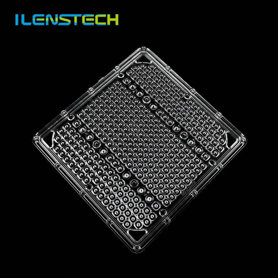 led grow light secondary optics lens wide beam angle waterproof lens module