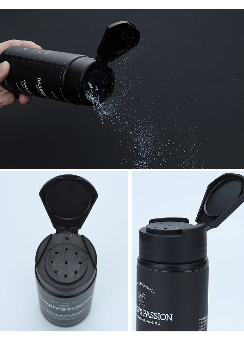 Wholesale men styling powder texturizing strong hold hair volume powder private label