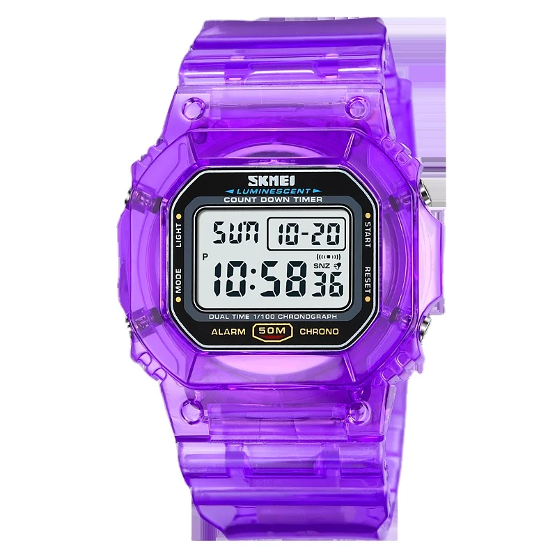 Skmei 1999 watches men wrist digital automatic unisex plastic watch men wrist digital Waterproof sport digital watch