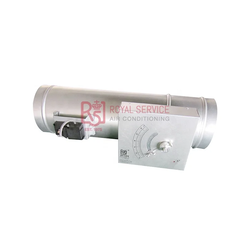 Hot Selling HVAC Duct Electric Shutoff CAV Air Control Valve Constant Air Flow Rate Volume Regulator Air Conditioner Cav Damper