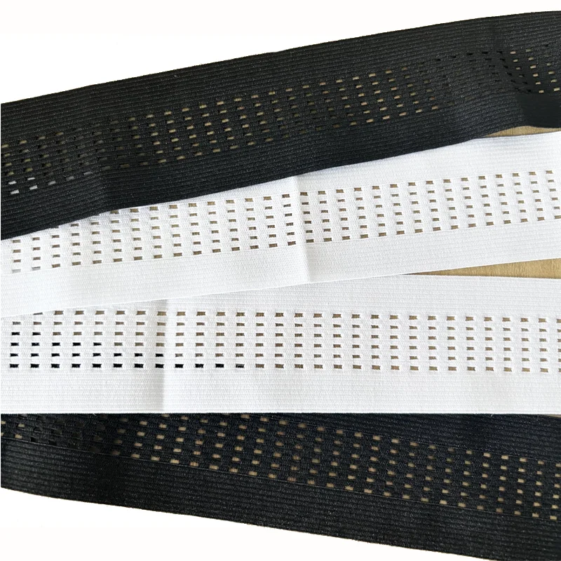 Wholesale 45mm Cycling clothes bib shorts shoulder webbing tape knitted elastic band waistband for garment accessories