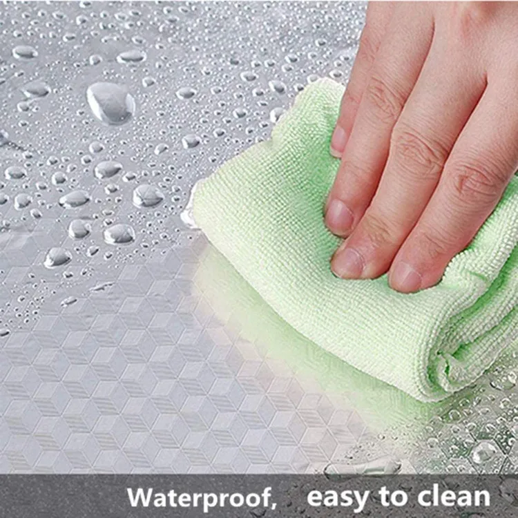 Hot selling wholesale home decoration waterproof and oil proof self adhesive kitchen aluminum foil stickers