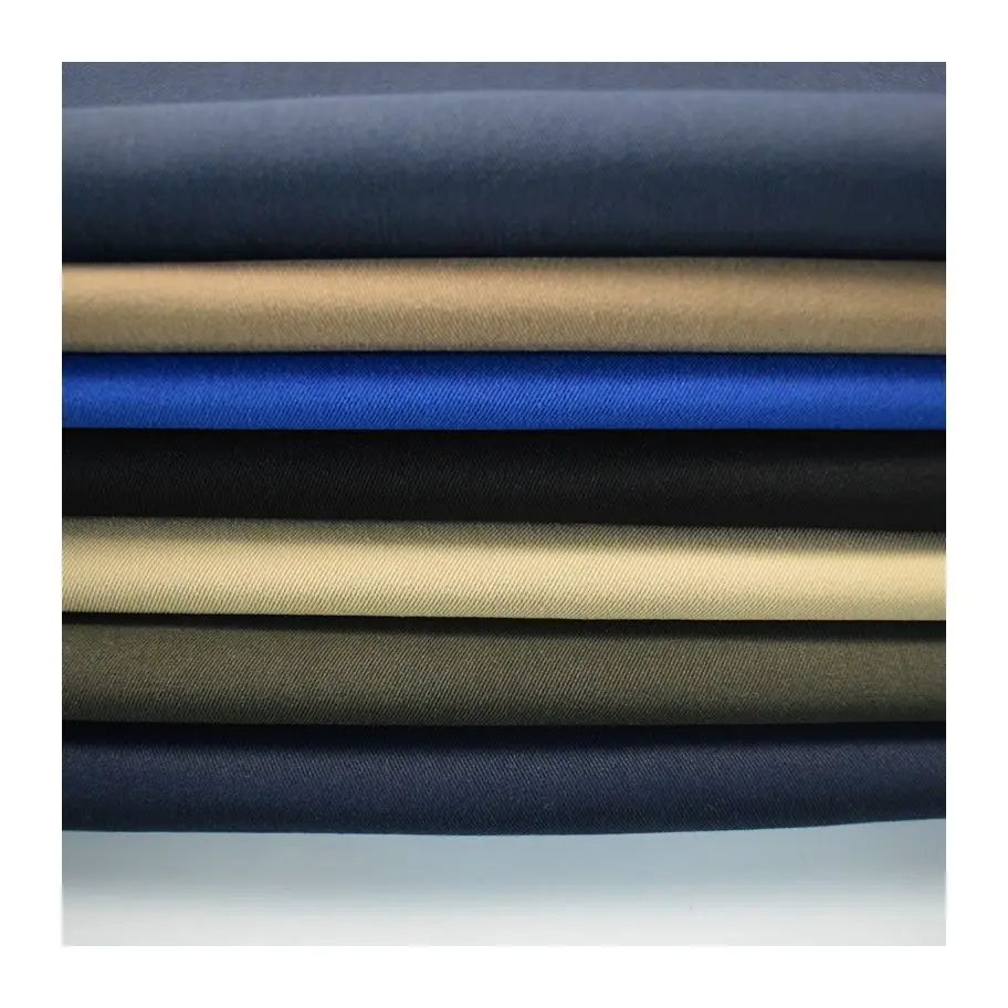 Comfortable touch cool cotton fabric woven cotton fabric composite fabric for pants