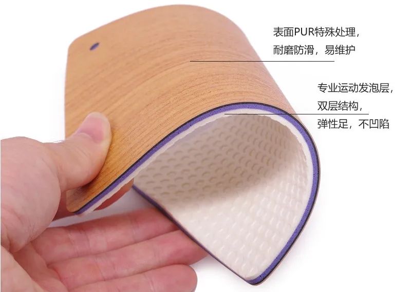 indoor  PVC  vinyl  foam  basketball badminton  court   gym wooden pattern  sport  floor  mat in roll